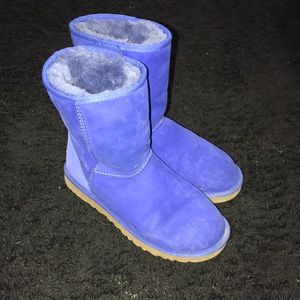 Blue classic UGG boots